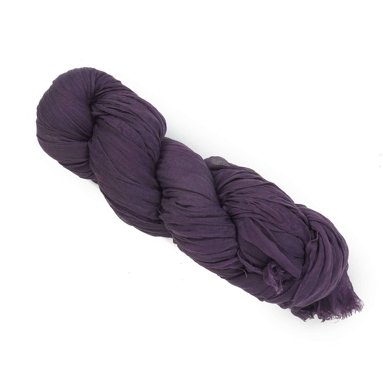 20ft Purple Gauze Cheesecloth Fabric Wedding Arch Drapery, Window Scarf Valance, Boho Decor Arbor Curtain Panel - Bell Racket Store