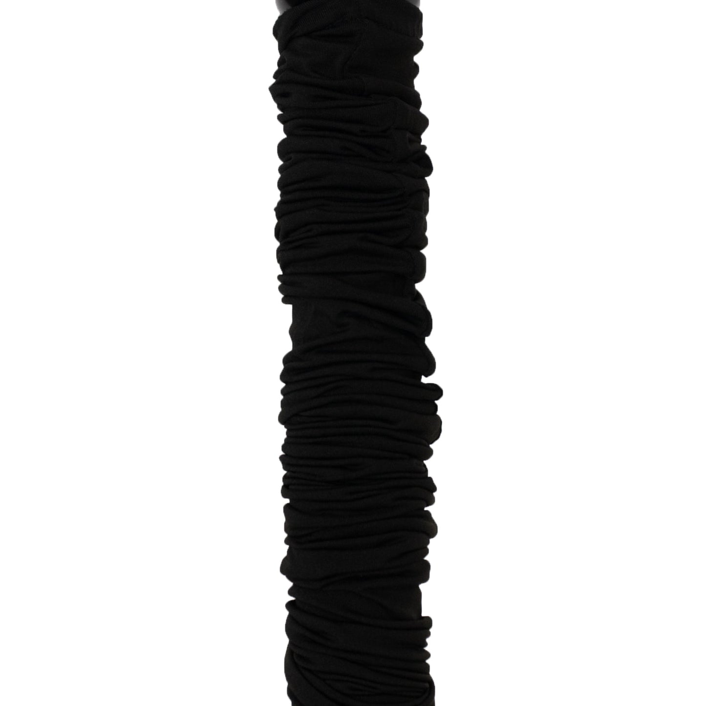 20ft Spandex Upright Pole Cover â€“ Black, Stretch Fabric for Curved Aluminum Chandelier Hanger, Pipe & Drape, Lighting & Stage Use, Event Setup - Bell Racket Store