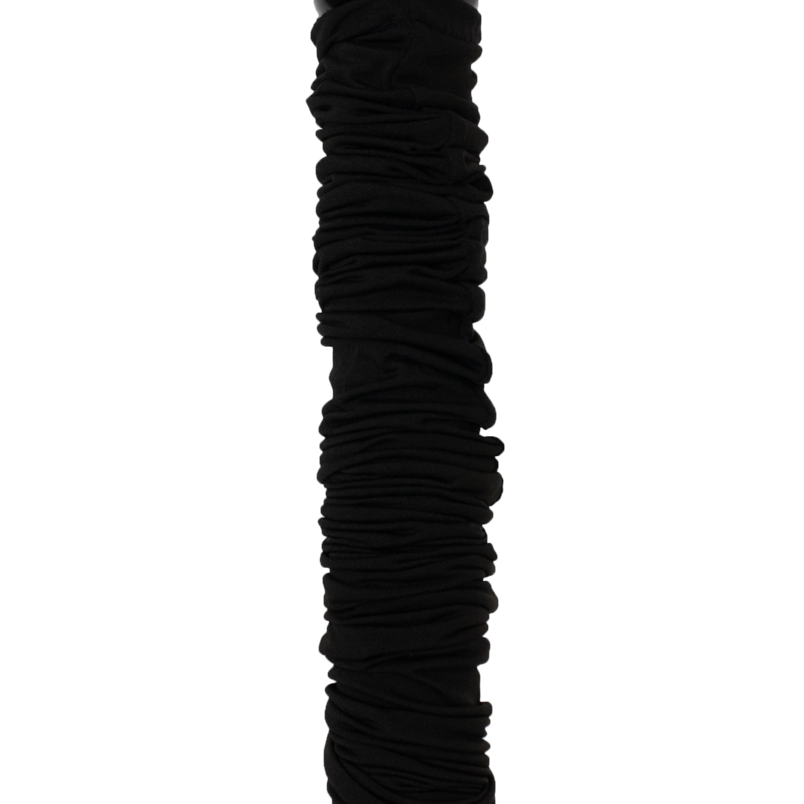 20ft Spandex Upright Pole Cover â€“ Black, Stretch Fabric for Curved Aluminum Chandelier Hanger, Pipe & Drape, Lighting & Stage Use, Event Setup - Bell Racket Store