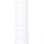 20ft Spandex Upright Pole Cover â€“ White, Stretch Fabric for Curved Aluminum Chandelier Hanger, Pipe & Drape, Lighting & Stage Use, Event Setup - Bell Racket Store