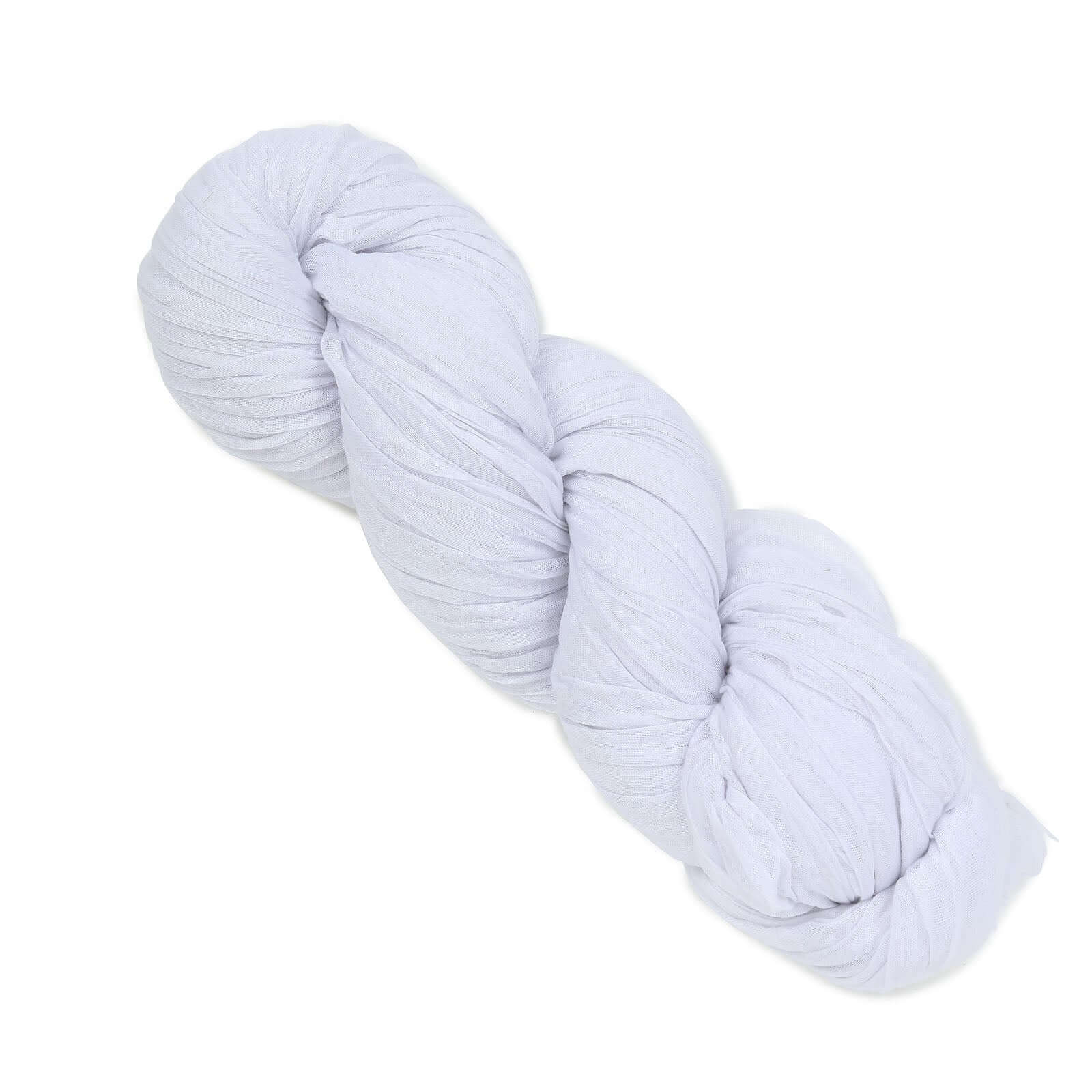 20ft White Gauze Cheesecloth Fabric Wedding Arch Drapery, Window Scarf Valance, Boho Decor Arbor Curtain Panel - Bell Racket Store