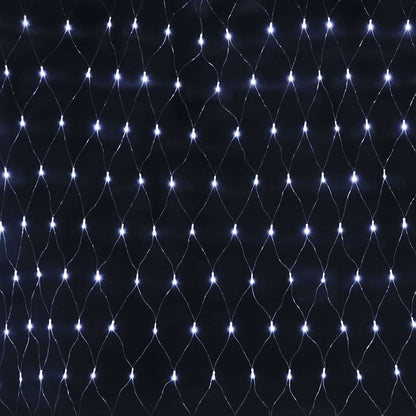 20ftx10ft White 600 LED Fish Net Lights, Fairy String Lights With 8 Modes - NestOCart