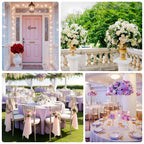 22 - Inch Dusty Rose Silk Flower Grand Centerpiece â€“ Pre - Arranged Artificial Rose, Hydrangea & Chrysanthemum Ball for Wedding & Event DÃ©cor - Bell Racket Store