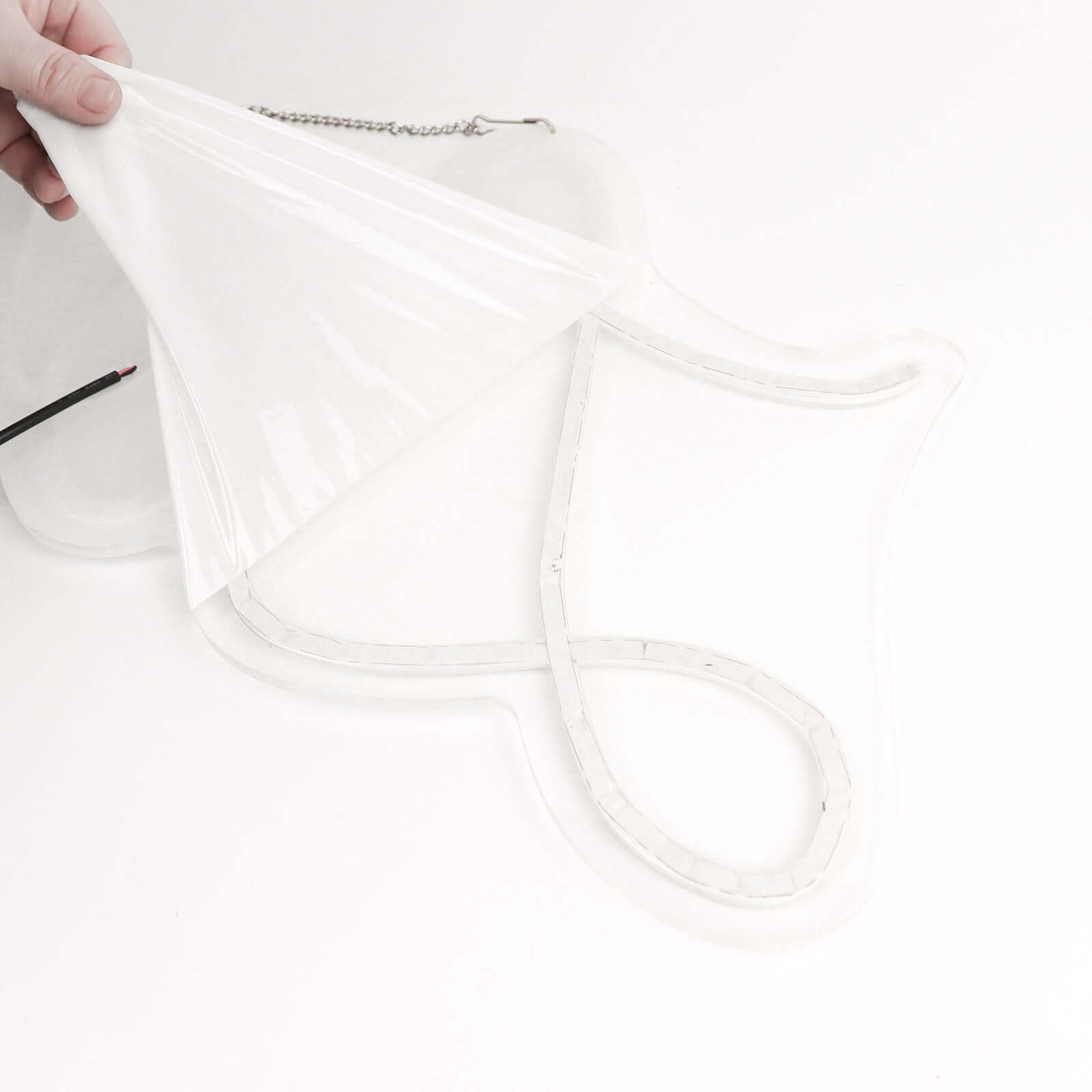 23" Let's Party Neon Light Sign, LED Reusable Wall DÃ©cor Lights With 5ft Hanging Chain - Bell Racket Store