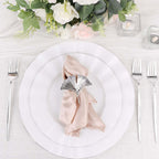 24 Pack 8" Glossy Silver Heavy Duty Plastic Silverware Forks, Shiny Cutlery, Premium Disposable Flatware - Bell Racket Store