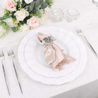 24 Pack 8" Glossy Silver Heavy Duty Plastic Silverware Forks, Shiny Cutlery, Premium Disposable Flatware - Bell Racket Store