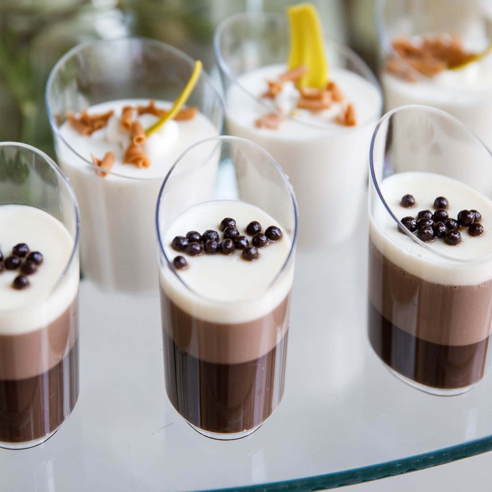 24 - Pack Plastic Appetizer Cups Clear Diminutive Flasket - Lightweight Disposable Cups for Treats 3oz - NestOCart