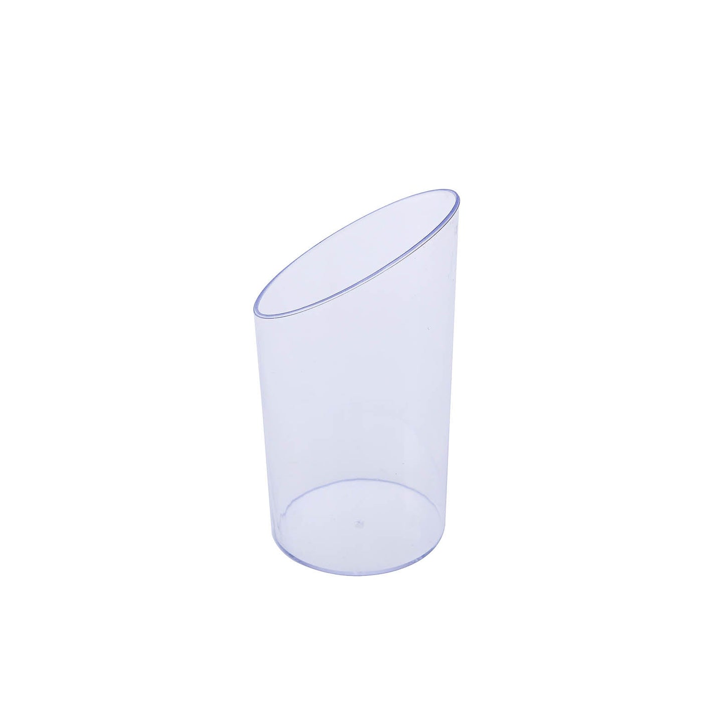 24 - Pack Plastic Appetizer Cups Clear Diminutive Flasket - Lightweight Disposable Cups for Treats 3oz - NestOCart