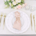 24 - Pack Plastic Knives Glossy Gold - Premium Heavy Duty Disposable Flatware Cutlery 8" - Bell Racket Store