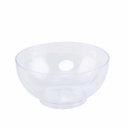 24 - Pack Plastic Mini Dipping Bowls Clear - Durable Disposable Bowls for Snacks 2oz - NestOCart