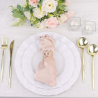 24 - Pack Plastic Spoons Glossy Gold - Premium Heavy Duty Disposable Silverware 8" - Bell Racket Store