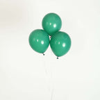 25 Pack 12" Matte Pastel Hunter Emerald Green Helium Air Latex Party Balloons - Bell Racket Store