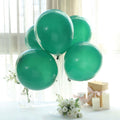 25 Pack 12" Matte Pastel Hunter Emerald Green Helium Air Latex Party Balloons - Bell Racket Store