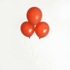 25 Pack 12" Matte Pastel Terracotta (Rust) Helium Air Latex Party Balloons - Bell Racket Store