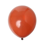 25 Pack 12" Matte Pastel Terracotta (Rust) Helium Air Latex Party Balloons - Bell Racket Store