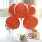 25 Pack 12" Matte Pastel Terracotta (Rust) Helium Air Latex Party Balloons - Bell Racket Store