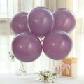 25 Pack 12" Matte Pastel Violet Amethyst Helium Air Latex Party Balloons - Bell Racket Store