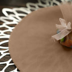 25 Pack 9" Natural Sheer Nylon Tulle Circles Favor Wrap Craft Fabric, DIY Candy Favor Wraps - Bell Racket Store