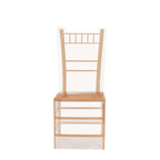 25 Pack Clear and Gold PVC Chiavari Chair - Shaped Party Favor Candy Gift Boxes - 2"x5" - Bell Racket Store