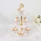 25 - Pack Paper Cupcake Wrappers Lace Laser Cut Design White - Muffin Baking Cup Trays for Events - Bell Racket Store