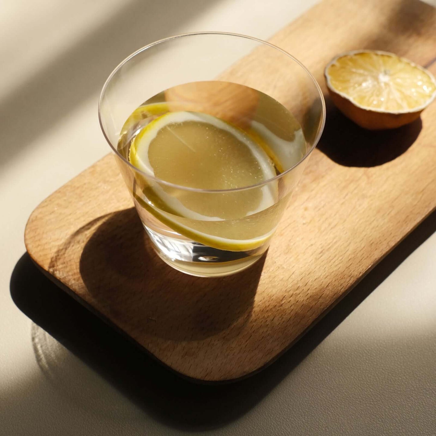 25 - Pack Plastic Party Cups Clear Crystal - Stylish Short Disposable Glasses 9oz - NestOCart