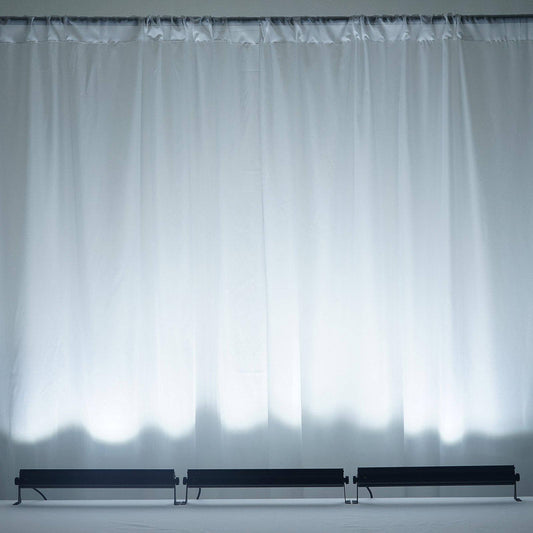 27W 9 LED White UV Stage Floor Wall Light Bar, Outdoor Indoor Uplight