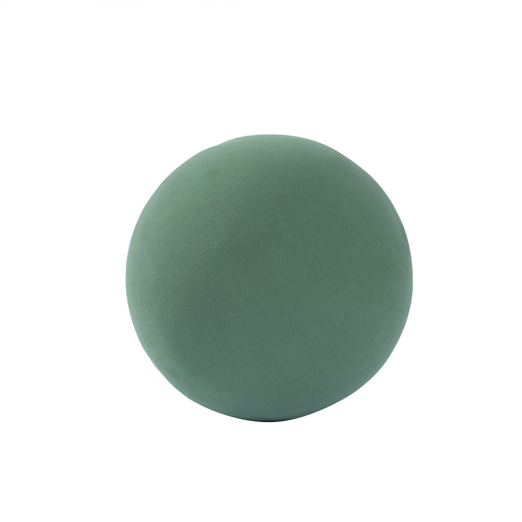 3 - Pack 6" Green DIY Flower Arrangements Craft Foam Ball, Smooth Floral Foam Ball - Bell Racket Store