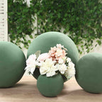 3 - Pack 6" Green DIY Flower Arrangements Craft Foam Ball, Smooth Floral Foam Ball - Bell Racket Store