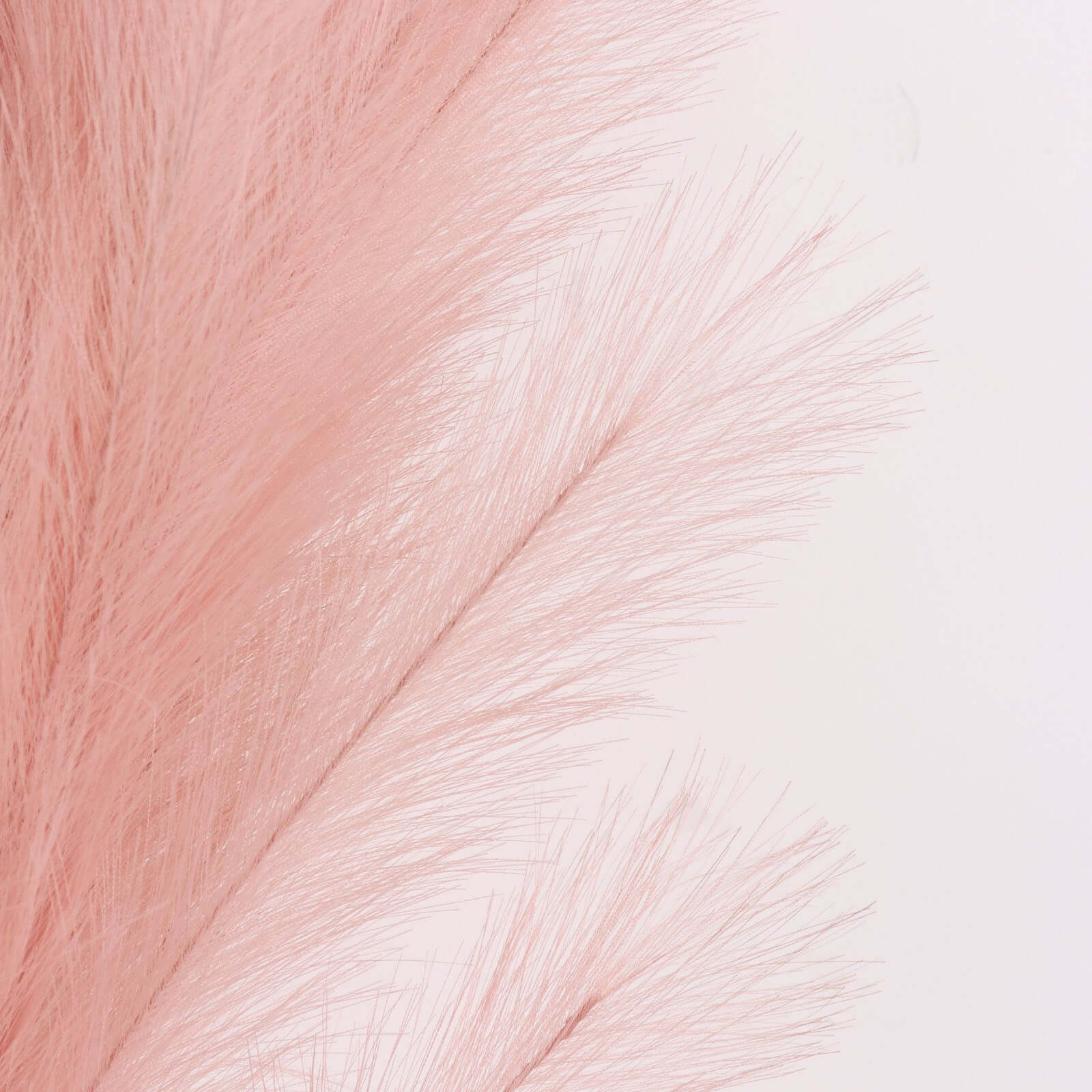 3 Stems Artificial Pampas Grass Decor Dusty Rose for Rustic Boho Chic Backdrops Floral Styling & Vase Displays 44" - Bell Racket Store