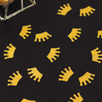 300 Pcs Glitter Princess Crown Paper Confetti Double - Sided Gold, Baby Shower Party Table Scatters - Decorative & Sparkling Design - Bell Racket Store