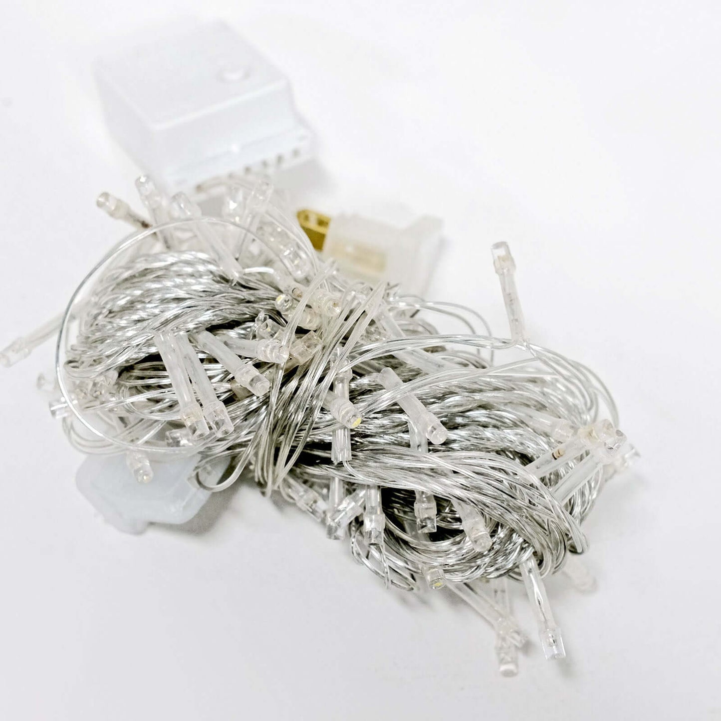 30ft Cool White 100 LED Connectable String Lights, 120V Fairy Lights - NestOCart