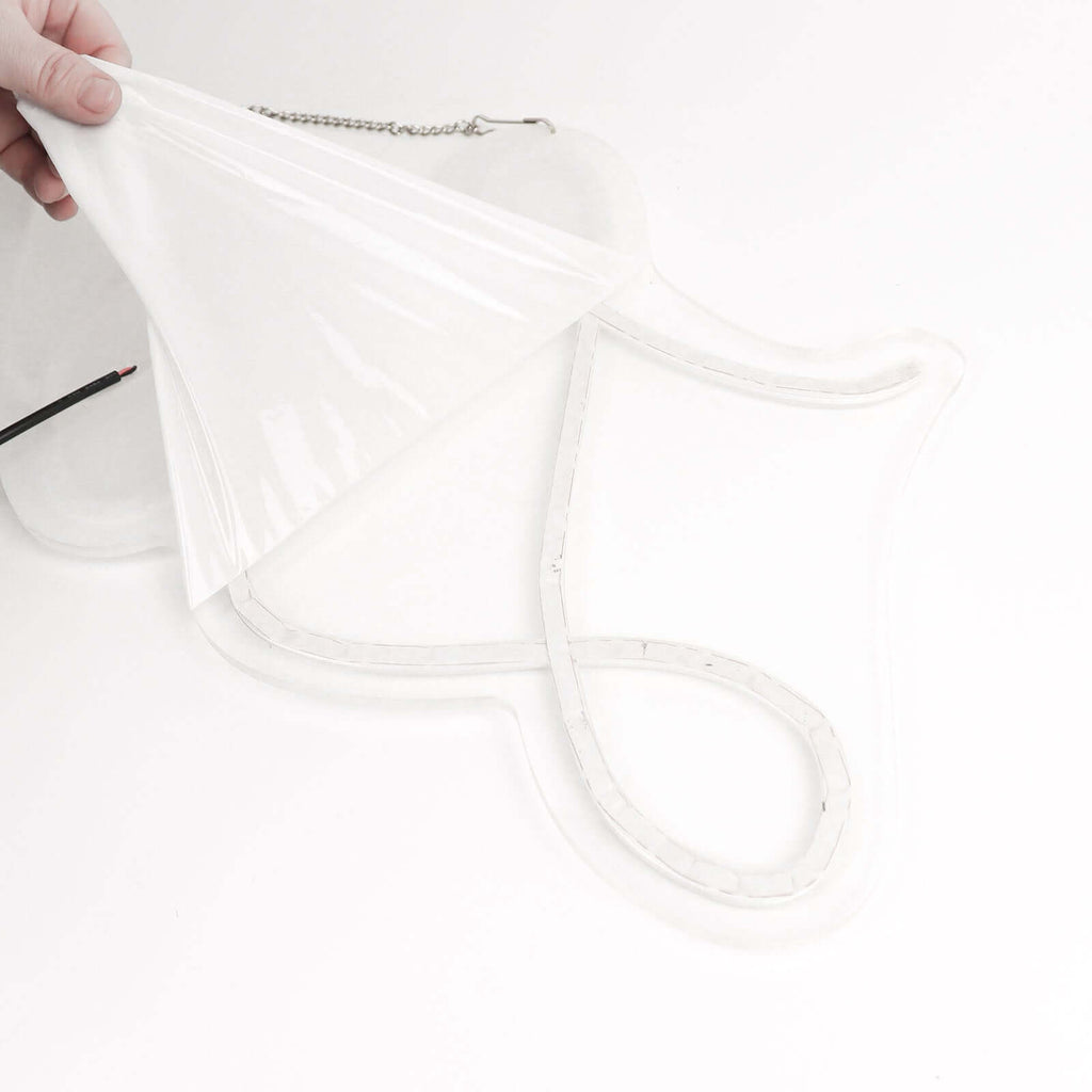 33" Mr and Mrs Neon Light Sign, LED Reusable Wall DÃ©cor Lights With 5ft Hanging Chain - Bell Racket Store