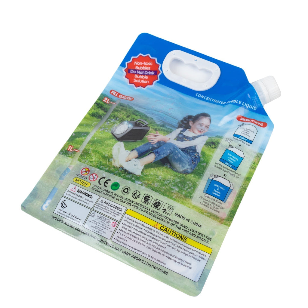 34oz Bubble Concentrated Solution 1000ml Bubble Liquid for Bubble Machine, Wands, Blower - Bell Racket Store