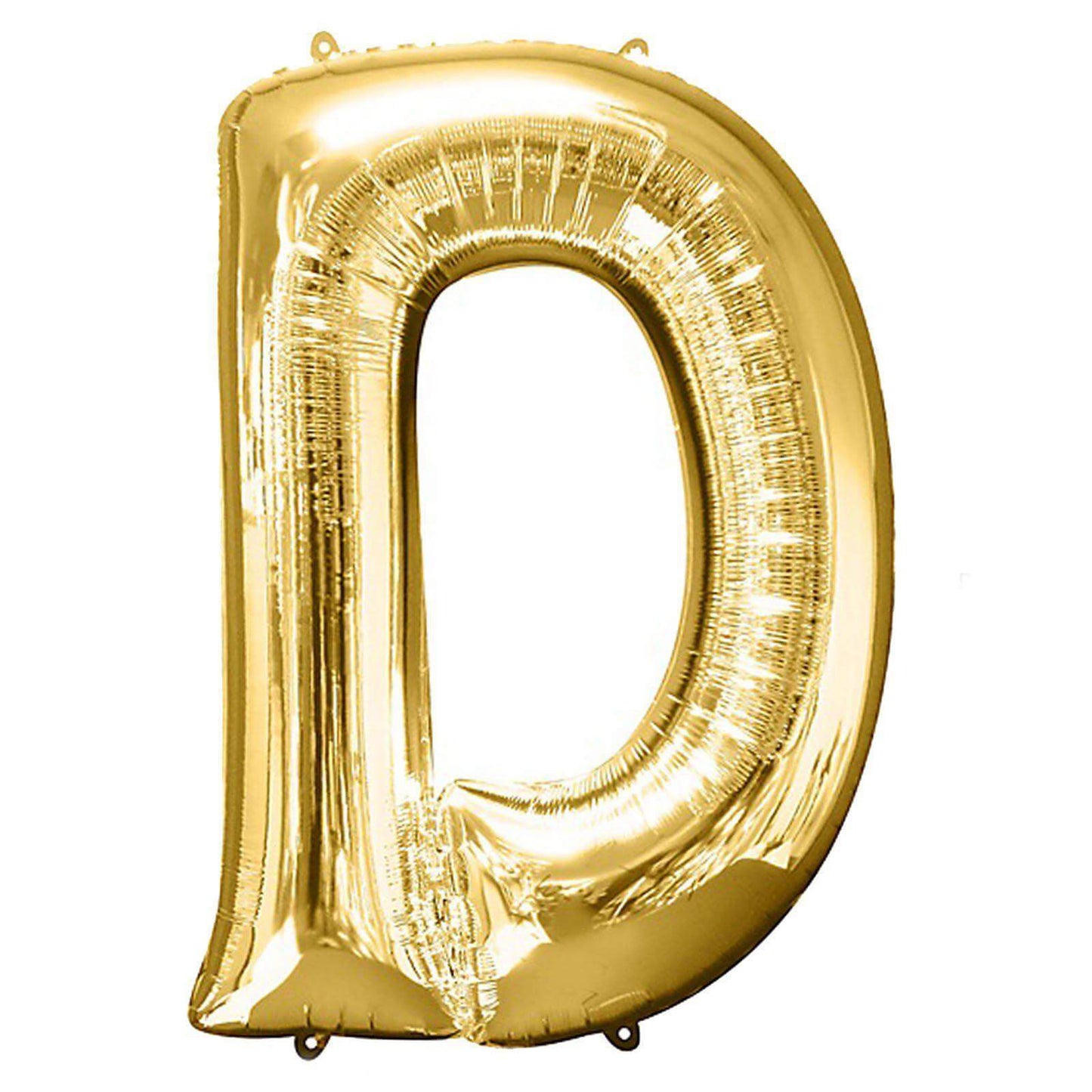 35" Gold Letter and Number Balloons, Shiny Metallic Mylar Foil Helium Air Balloons - NestOCart