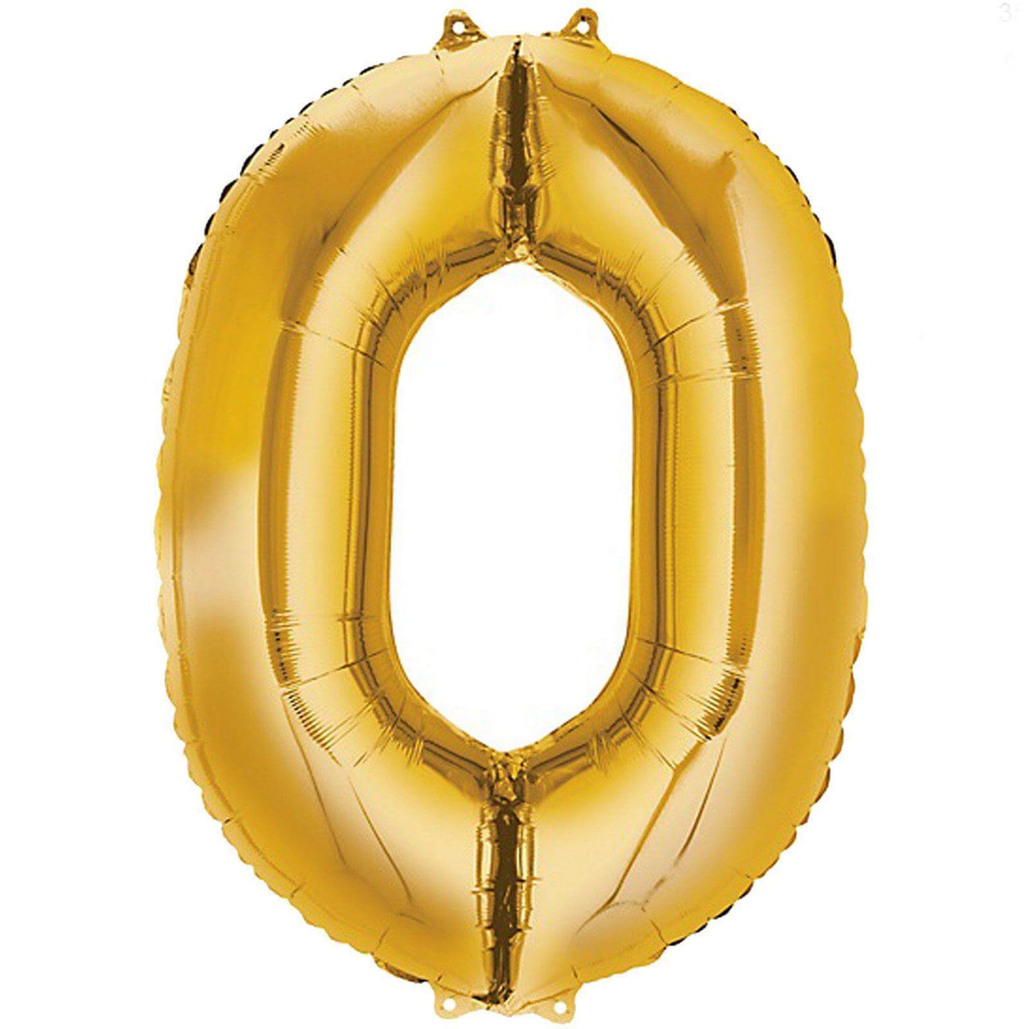 35" Gold Letter and Number Balloons, Shiny Metallic Mylar Foil Helium Air Balloons - NestOCart