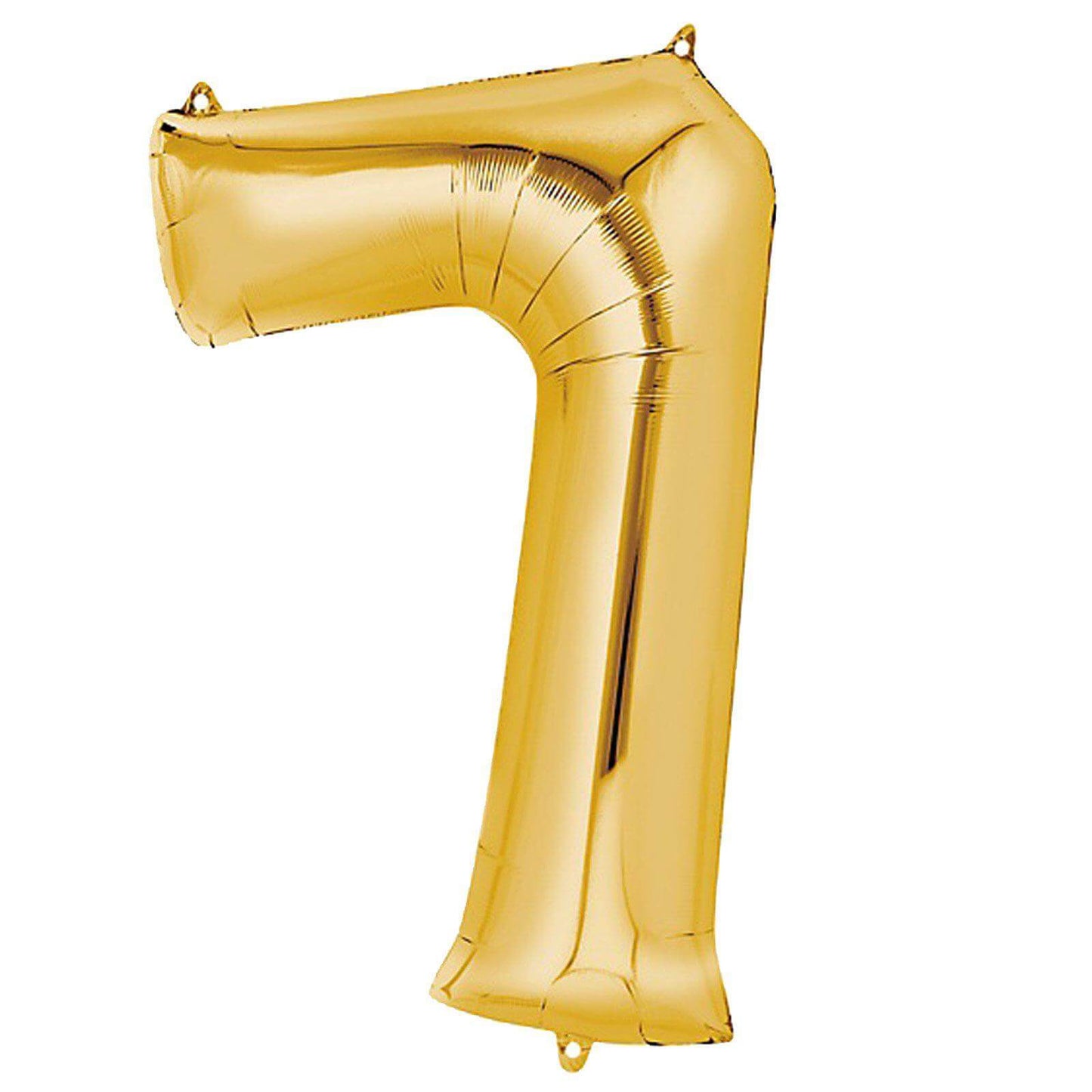 35" Gold Letter and Number Balloons, Shiny Metallic Mylar Foil Helium Air Balloons - NestOCart