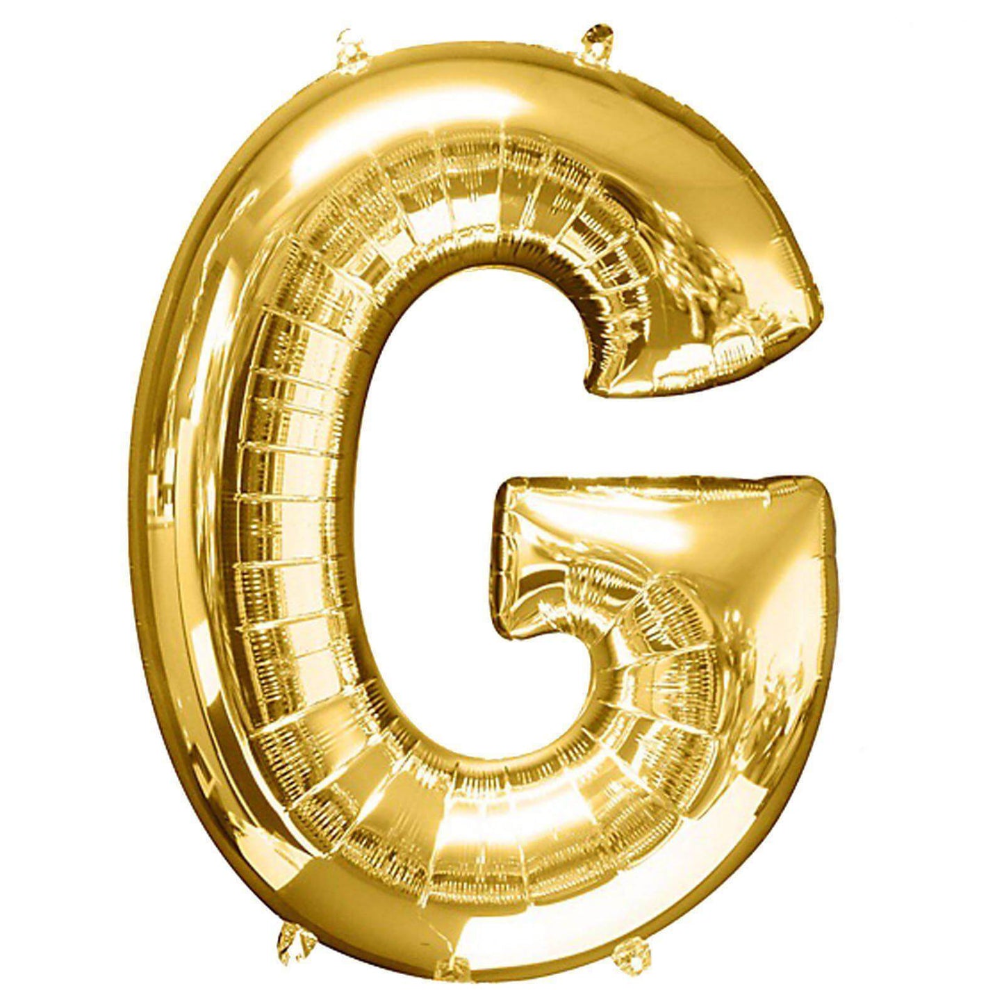 35" Gold Letter and Number Balloons, Shiny Metallic Mylar Foil Helium Air Balloons - NestOCart