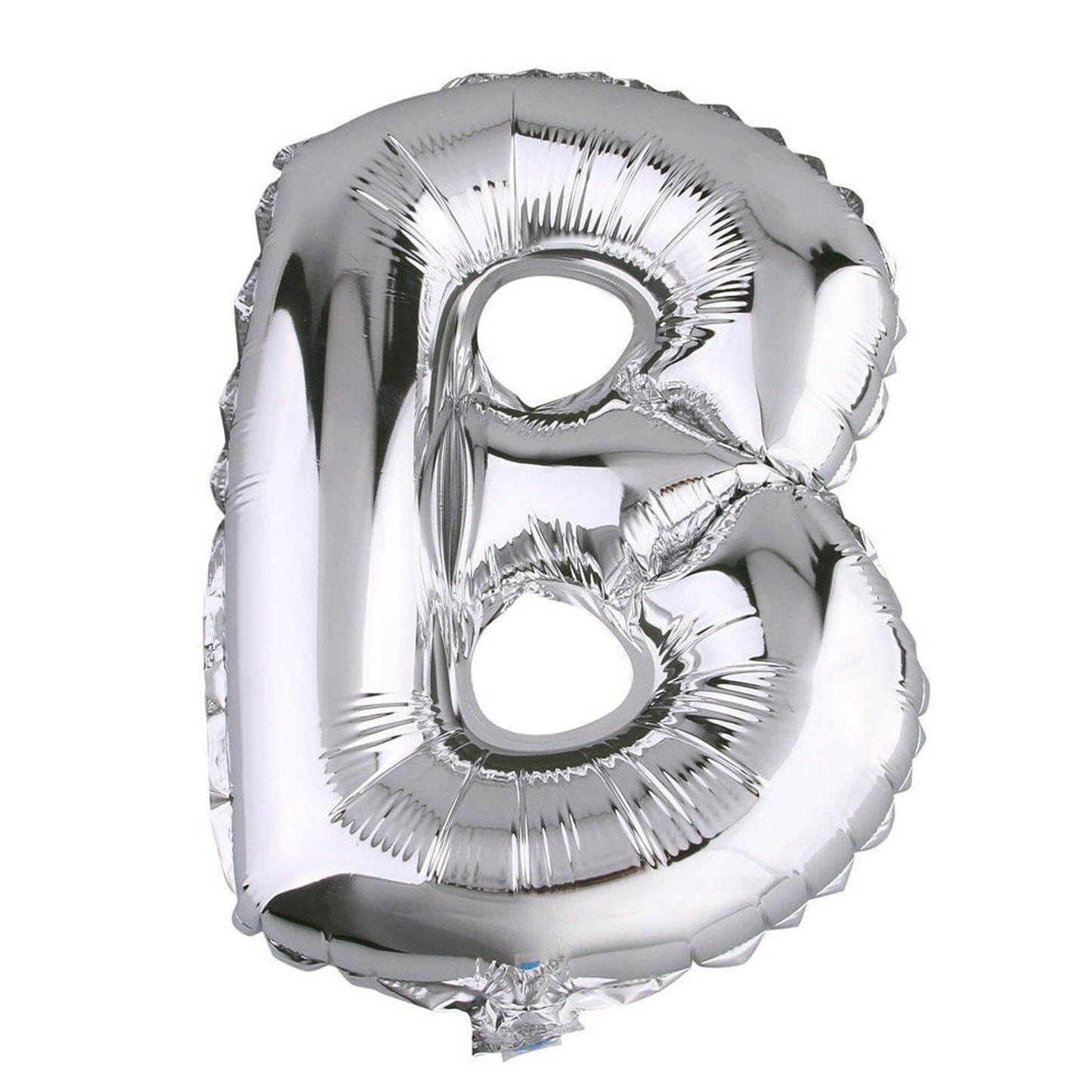 35" Silver Letter and Number Balloons, Metallic Mylar Foil Helium Air Balloons - NestOCart