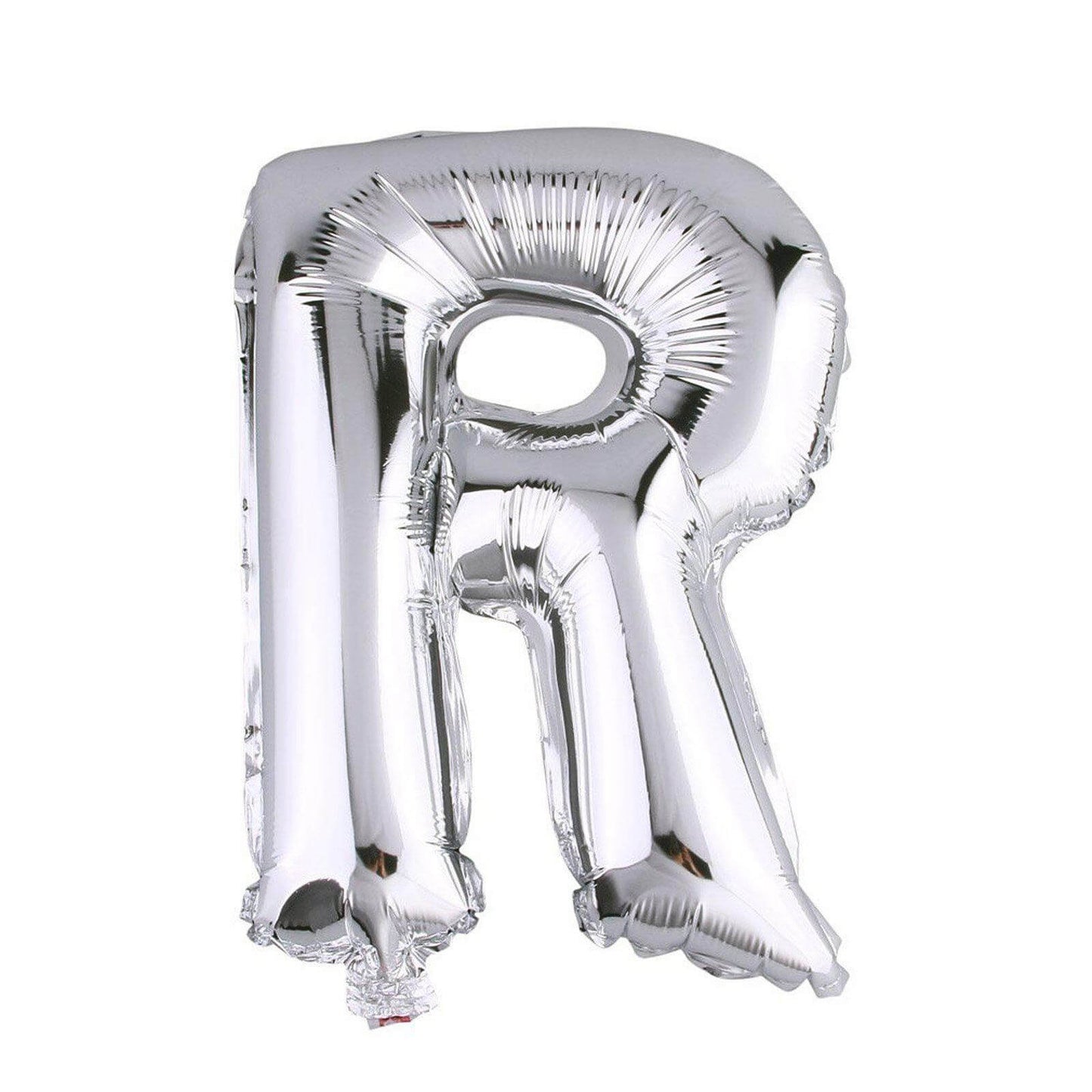 35" Silver Letter and Number Balloons, Metallic Mylar Foil Helium Air Balloons - NestOCart
