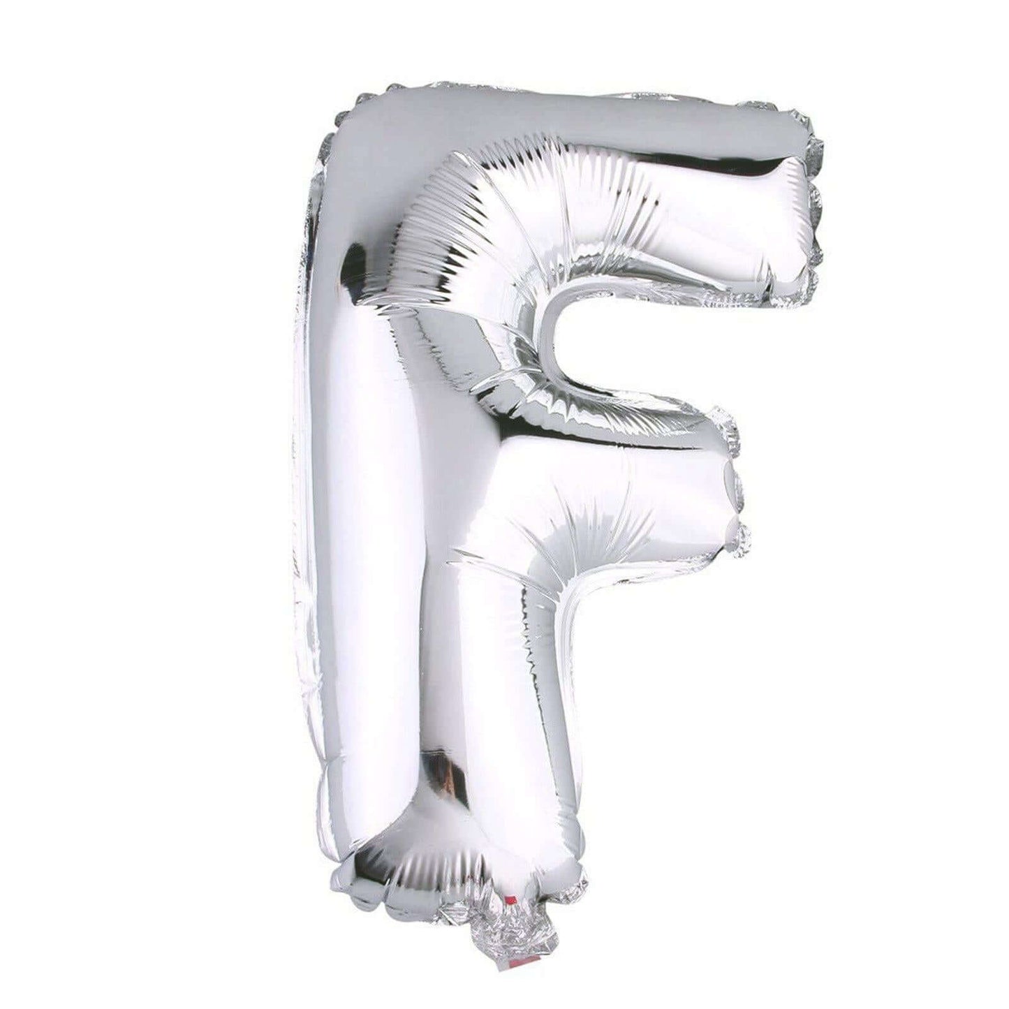 35" Silver Letter and Number Balloons, Metallic Mylar Foil Helium Air Balloons - NestOCart