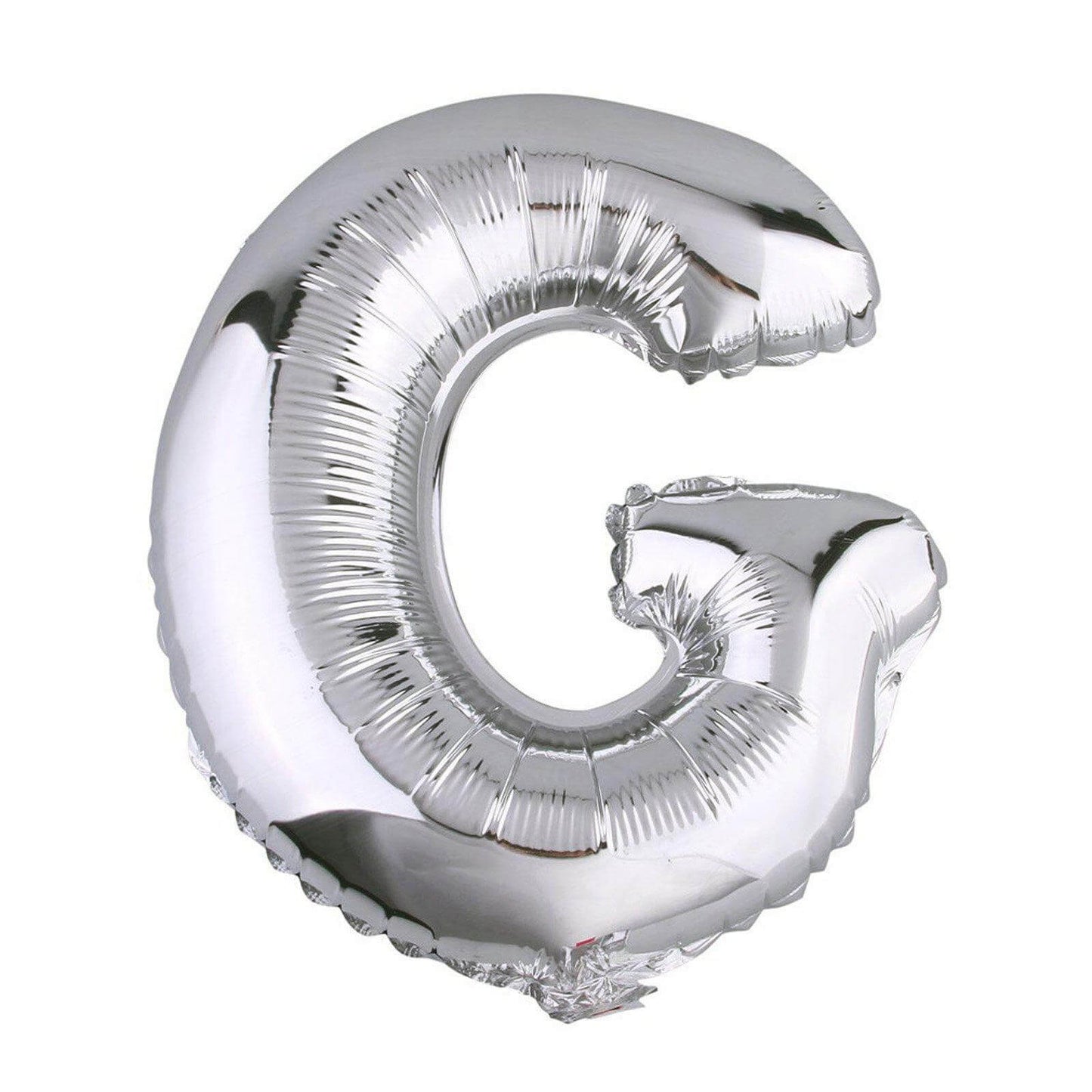 35" Silver Letter and Number Balloons, Metallic Mylar Foil Helium Air Balloons - NestOCart