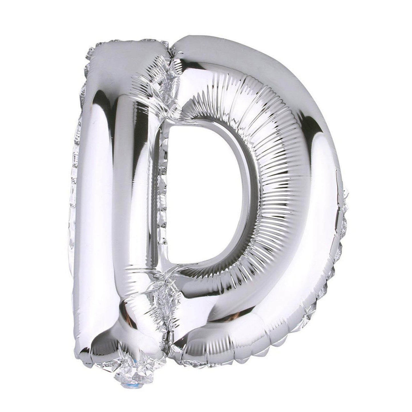 35" Silver Letter and Number Balloons, Metallic Mylar Foil Helium Air Balloons - NestOCart