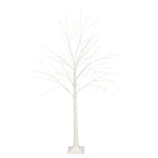 350 LED Lighted Birch Tree Design Warm White - Plug - in Remote Timer Lights with Detachable Base 6ft - Bell Racket Store