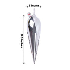 36 Pack Metallic Silver DIY Mylar Foil Starburst Cone Balloons, 3D Explosion Star Party Balloons Kit - Customizable - Bell Racket Store