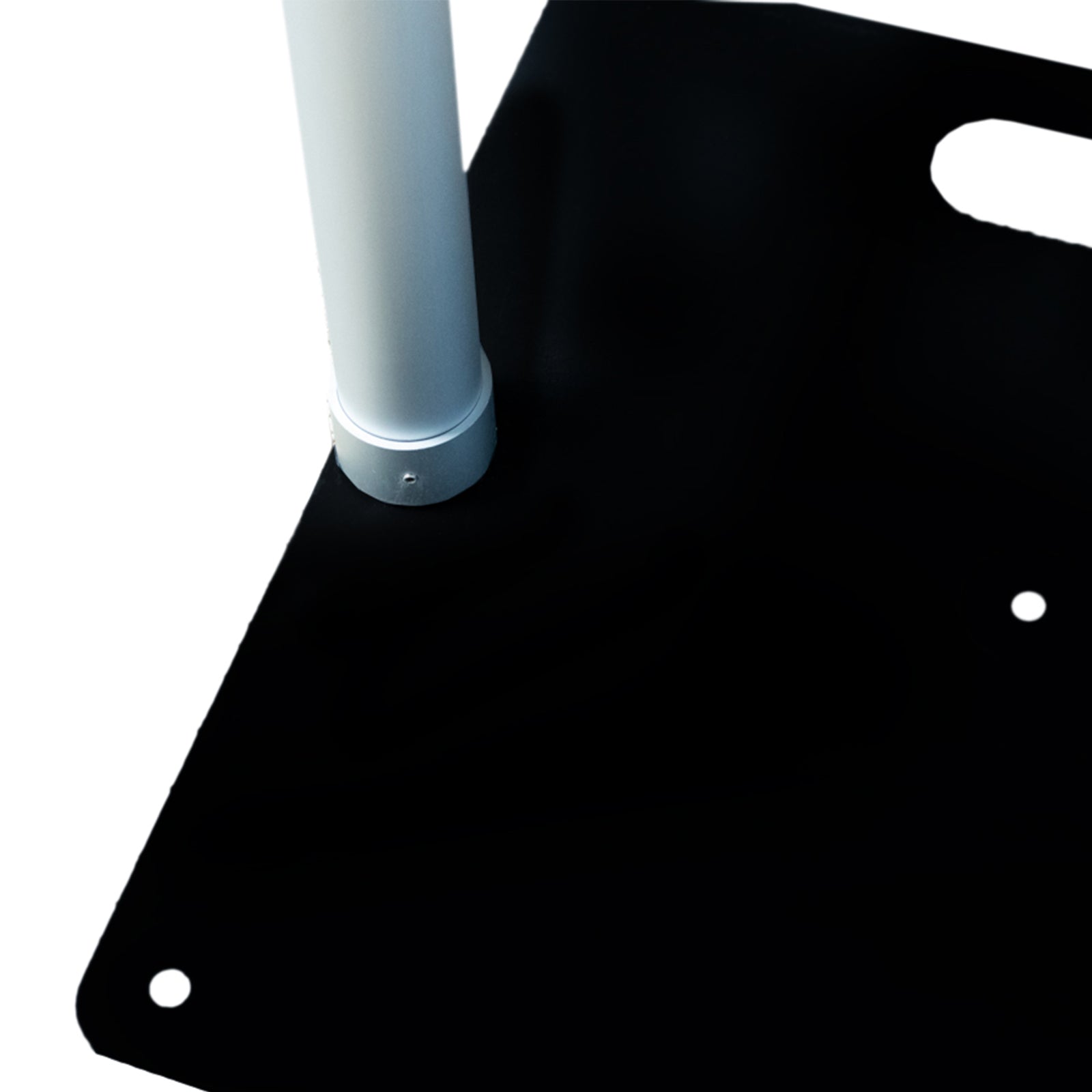 3ftx10ft Curved Aluminum Chandelier Hanger and Coupler with Heavy Steel Base Plate - Bell Racket Store