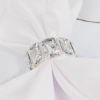 4 Pack Crystal Diamond Gem Napkin Rings â€“ Luxury Napkin Holders for Elegant Table Decor - Bell Racket Store