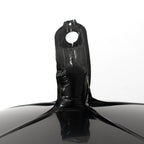 4 - Pack Metallic Black Sphere Balloons, 39" Orbz Mylar Balloons Helium or Air - Filled Party Supplies - Bell Racket Store