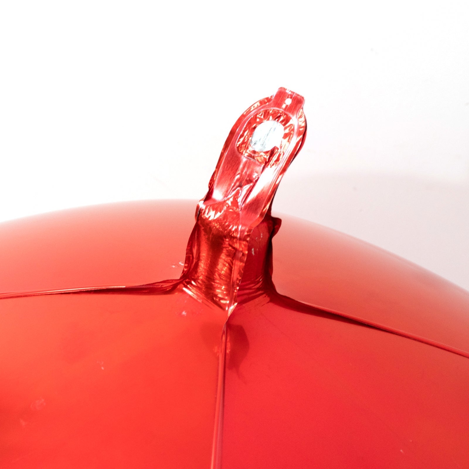 4 - Pack Metallic Red Sphere Balloons, 39" Orbz Mylar Balloons Helium or Air - Filled Party Supplies - Bell Racket Store