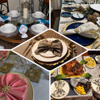 4 Pack Pearl And Diamond Rhinestone Flower Silver Metal Napkin Rings, Decorative Napkin Buckle Holders - Bell Racket Store