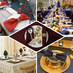 4 Pack Shiny Gold Metal Wire Paper or Cloth Linen Napkin Rings - Bell Racket Store